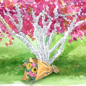 死后变成一棵树