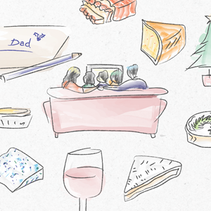 写一张圣诞卡消除了我的悲伤